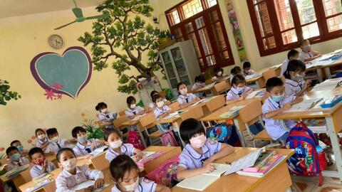 Nông thôn Tây Bắc: Trường học vẫn vang tiếng trò, dù khó khăn do dịch Covid – 19