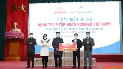 Sơn La: Tiếp nhận 10.000 bộ kit test nhanh Covid-19