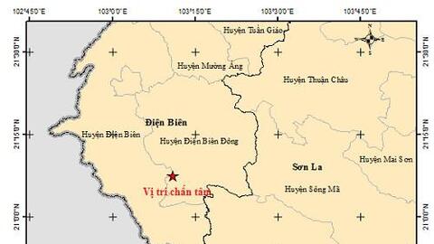 Động đất 4,5 độ ở Điện Biên: Người dân cảm nhận rõ rung lắc mạnh