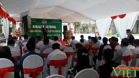 Hội Nông dân Lương Sơn: Khai trương cửa hàng nông sản an toàn