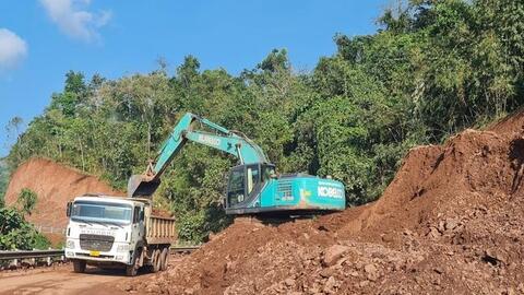 Điện Biên: Giảm ách tắc giao thông mùa mưa lũ