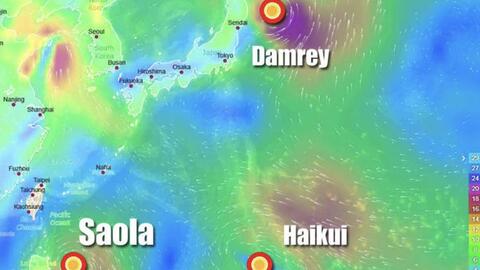 Quỹ đạo bão Saola phức tạp, thời tiết ngày 2/9 có bị ảnh hưởng từ bão?