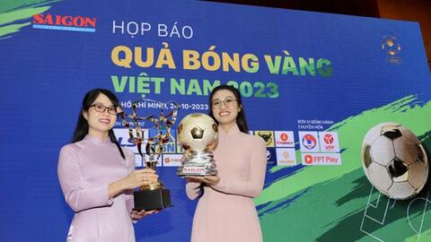 Cuộc đua giành các giải thưởng Quả bóng vàng Việt Nam 2023 bắt đầu nóng