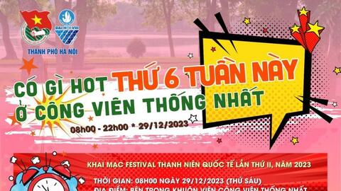 Điểm hẹn mong chờ của thanh niên Thủ đô
