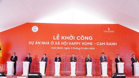 Khánh Hòa khởi công dự án nhà ở xã hội gần 3.800 tỷ đồng