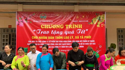 Hội Nông dân TP. Lào Cai: Mang những phần quà Tết ý nghĩa về với bà con vùng cao