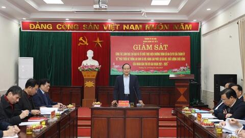Nâng cao chất lượng môi trường sống của người dân