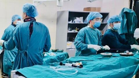 Can thiệp thành công trẻ sơ sinh bị tim bẩm sinh phức tạp