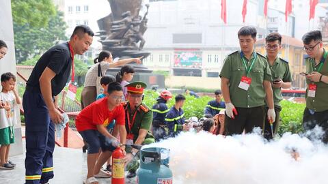 Công an thành phố Hà Nội khuyến cáo phòng cháy, chữa cháy mùa nắng