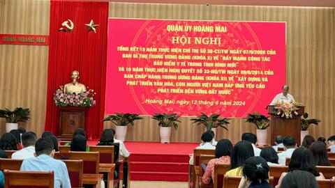 Xây dựng con người Hoàng Mai phát triển toàn diện