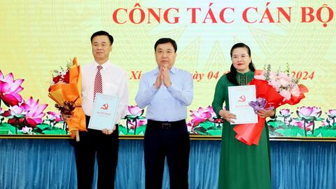 Đồng chí Đỗ Thị Hương được bổ nhiệm chức vụ Bí thư Huyện ủy Xín Mần