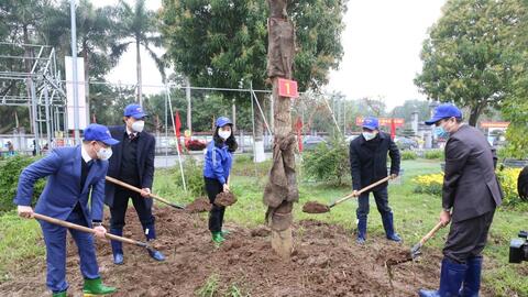 Thanh niên huyện Mê Linh giương cao ngọn cờ tình nguyện