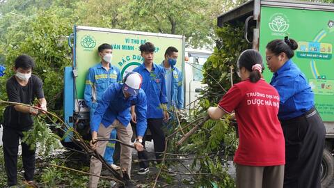 Tình nguyện để Hà Nội thêm tươi, thêm đẹp