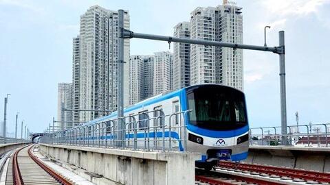 Tuyến Metro số 1 chạy thử nghiệm thương mại một tuần