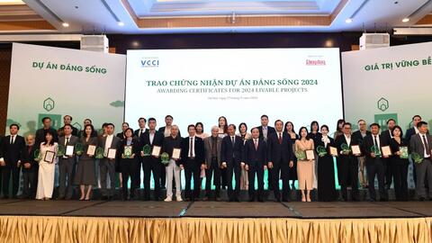 Dự án Sun Group tại Hà Nam nhận cú đúp danh hiệu Dự án đáng sống 2024