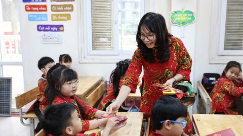 Thầy, trò Thủ đô hân hoan “khởi động” năm mới