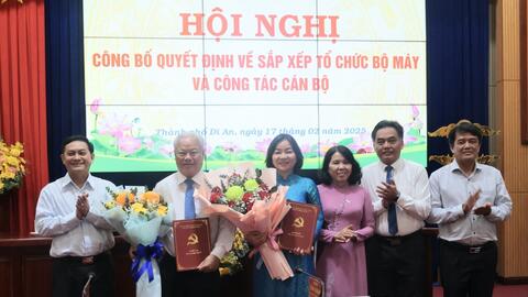 Bà Trương Thị Bích Hạnh được bầu làm Bí thư Thành ủy Dĩ An