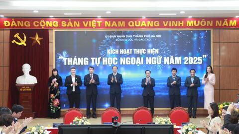 Hà Nội kích hoạt tháng tự học ngoại ngữ