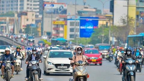 Nhiệt độ tại Bắc Bộ cao nhất 33 độ C