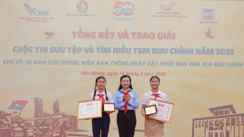 Học trò Hà Nội giành giải Đặc biệt thi sưu tập tem bưu chính