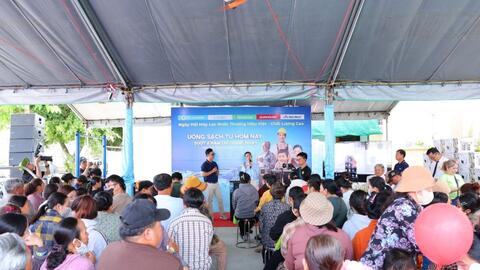 Điện máy Xanh kết hợp cùng địa phương mang đến giải pháp nước sạch