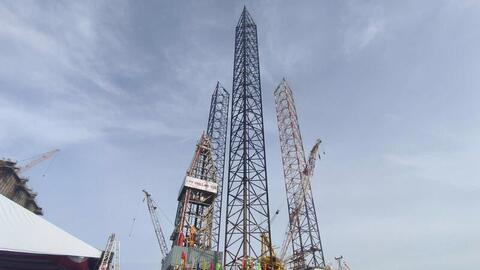 Phó Thủ tướng Bùi Thanh Sơn dự Lễ đặt tên giàn khoan tự nâng PV Drilling VIII