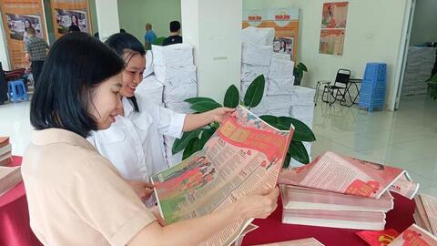 Đà Nẵng: Mừng Tết Độc lập với hình ảnh Bác Hồ đọc Tuyên ngôn Độc lập