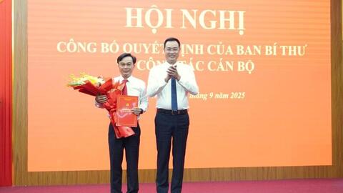 Ông Nguyễn Chiến Thắng được chỉ định làm Phó Bí thư Tỉnh ủy Quảng Trị