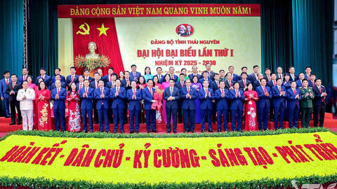 Ông Trịnh Việt Hùng giữ chức Bí thư Tỉnh uỷ Thái Nguyên