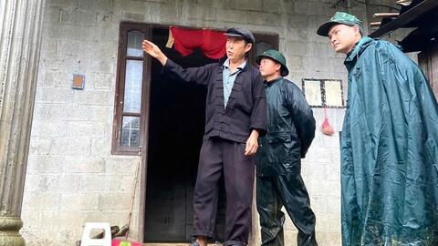 Tuyên Quang: Hình ảnh mới nhất tìm kiếm 4 người mất tích do sạt lở đất