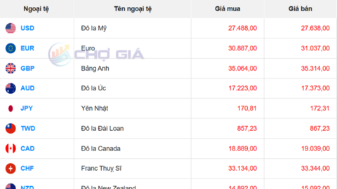 Tỷ giá USD ngày 26/11/2025: Thị trường tự do giảm sâu