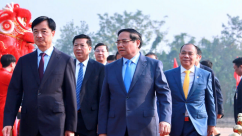 Thủ tướng Phạm Minh Chính dự Lễ khởi công, khánh thành 234 công trình trọng điểm