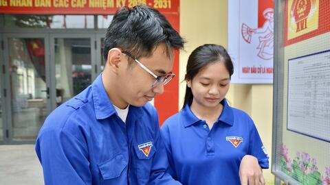 Cử tri trẻ TP. Đà Nẵng hướng tới 'ngày hội non sông'