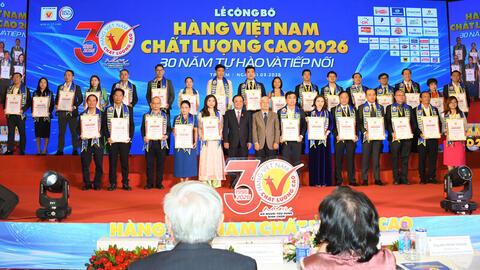 Hàng Việt Nam chất lượng cao: 30 năm kiến tạo niềm tin và nâng chuẩn hàng Việt