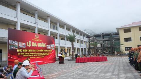 Lai Châu ra quân chiến dịch 100 ngày đêm xây dựng trường nội trú