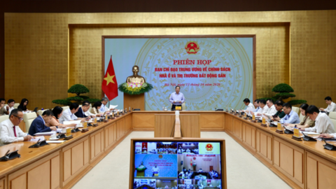 Phó Thủ tướng Thường trực Phạm Gia Túc chủ trì phiên họp Ban Chỉ đạo Trung ương về chính sách nhà ở và thị trường bất động sản