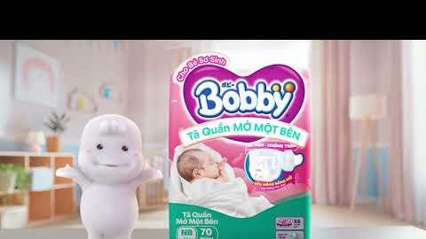 TÃ QUẦN MỞ MỘT BÊN BOBBY - THIẾT KẾ RIÊNG CHO BÉ SƠ SINH
