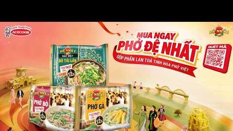 MUA NGAY PHỞ ĐỆ NHẤT - GÓP PHẦN LAN TOẢ TINH HOA PHỞ VIỆT 🇻🇳