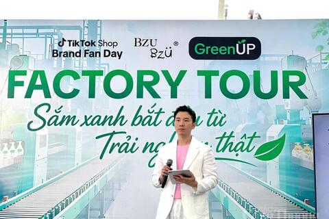 TikTok Shop và BZU BZU tổ chức tour tham quan nhà máy tại Việt Nam
