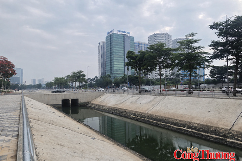 Các dự án chống ngập khẩn cấp ở Hà Nội phát huy hiệu quả