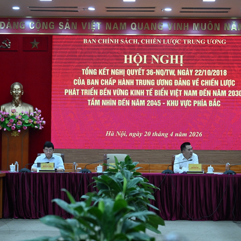 Hội nghị tổng kết Nghị quyết 36-NQ/TW khu vực phía Bắc