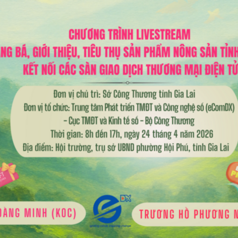 Sắp diễn ra phiên livestream quảng bá nông sản Gia Lai