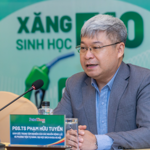 PGS.TS Phạm Hữu Tuyến: Xăng E10 không gây tác động tiêu cực đến phương tiện giao thông