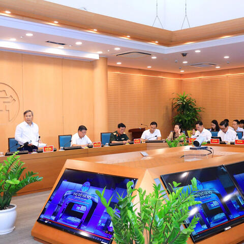 Chủ tịch Hà Nội yêu cầu chuẩn bị kỹ cho Hội nghị xúc tiến đầu tư 2026