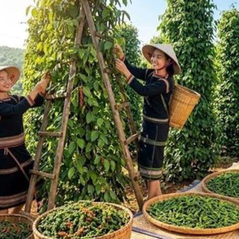 Giá tiêu hôm nay 9/7: Giá trong nước tiếp tục tăng mạnh