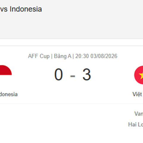 Tuyển Việt Nam dành quyền tự quyết sau trận thắng 3-0 tại ASEAN Cup 2026