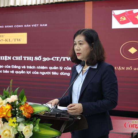 Đảng bộ Bộ Công Thương: Tăng cường vai trò lãnh đạo, bảo vệ người tiêu dùng