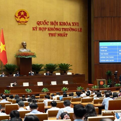 Kỳ họp không thường lệ thứ Nhất sẽ xem xét tách dự án điện hạt nhân