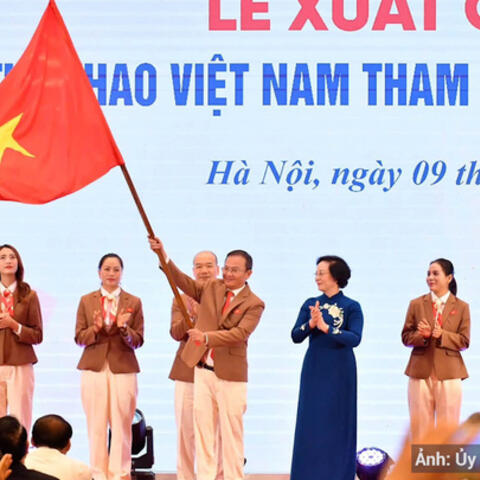 Đoàn thể thao Việt Nam xuất quân dự ASIAD 20, phấn đấu giành từ 4 huy chương Vàng