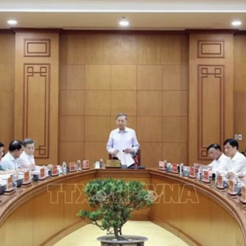 Tổng Bí thư, Chủ tịch nước Tô Lâm: Phòng, chống tham nhũng, lãng phí, tiêu cực thực hiện đúng phương châm 'nói ít làm nhiều' và 'làm đến cùng'